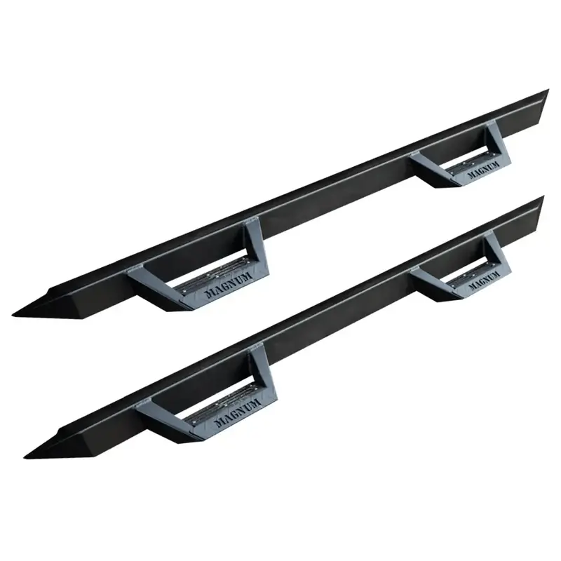 Raptor Series Rts82Dg Magnum Drop Steps – Textured Black Alloy Steel, Fits 2009–2015 Dodge Ram 1500 & 2010–2015 Ram 2500/3500 Crew Cabs 1