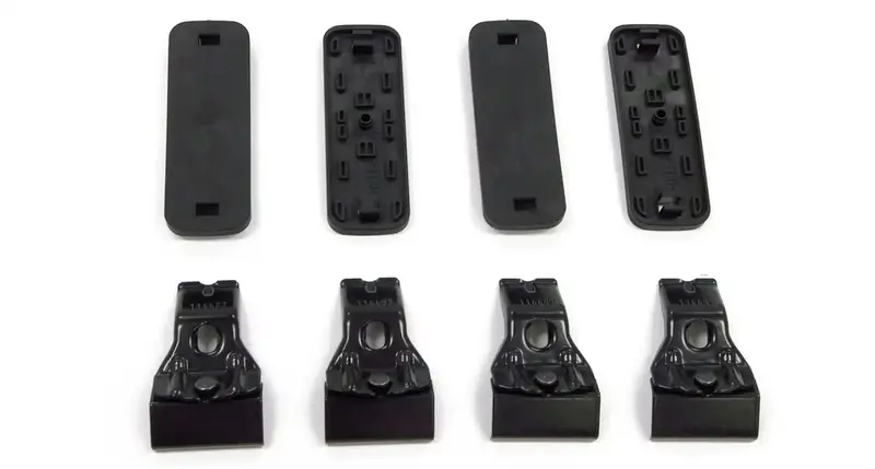 Rhino-Rack Dk146 Universal Pad Clamp Kit For Rhino 2500 Roof Rack System 1