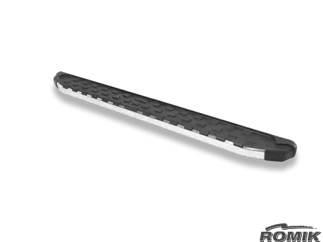 Romik Usa 50033418 Silver Chevrolet Extended-Cab Rear Bumper With Receiver Hitch (2019+) 1