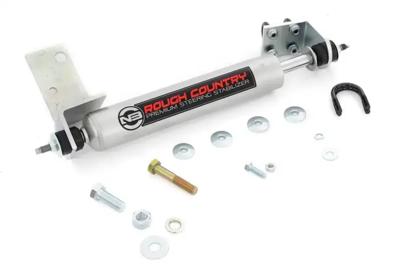 Rough Country 8732630 N3 Steering Stabilizer Kit – Includes Brackets & Hardware 1
