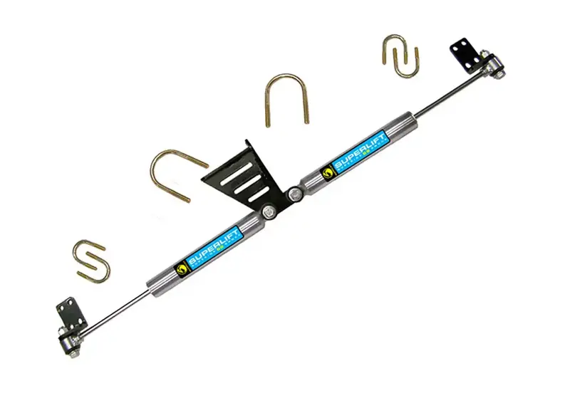Superlift 92105 High-Clearance Dual Steering Stabilizer Kit For 2007–2018 Jeep Jk With Bilstein Gas Shocks 1