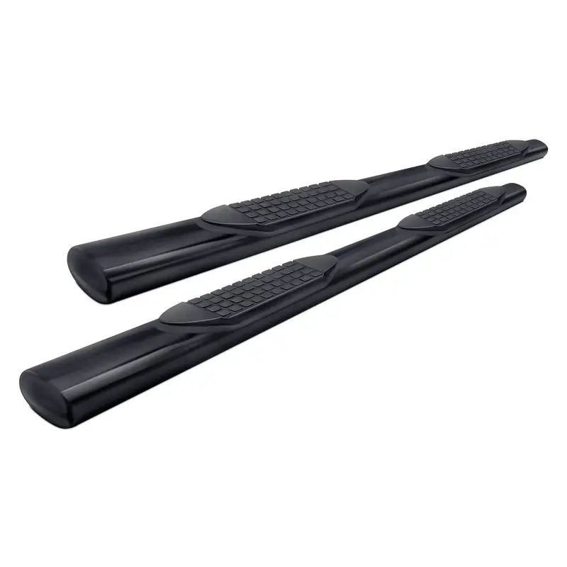 Trailfx A1532B 4-Inch Oval Black Powder-Coated Rocker Panel Guard For Supercrew Cab & Chassis 1