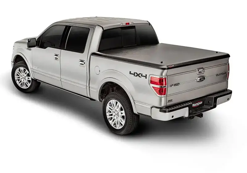 Undercover Uc4010 Classic Tonneau Cover For 2000–2006 Toyota Tundra Access Cab (6'4") With Bed Rail Caps 1