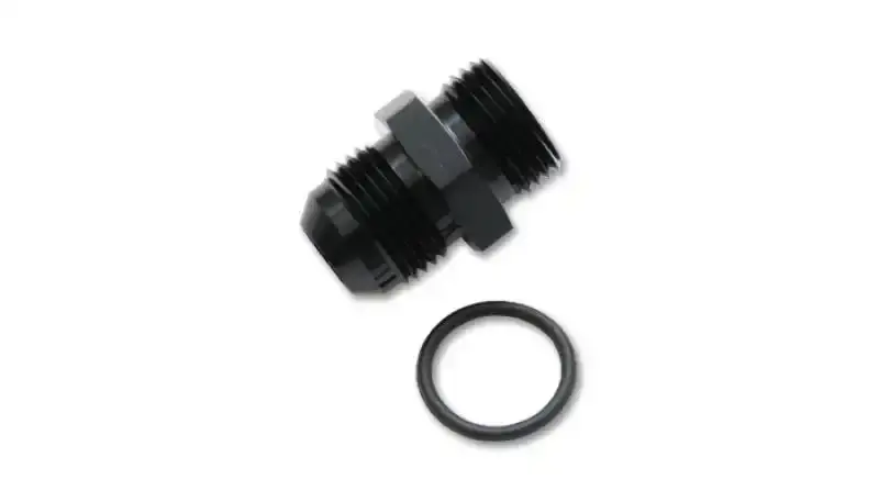 Vibrant -8An Flare-To-An Straight Cut Thread Adapter — 7/8-14 Thread With O-Ring Seal 1