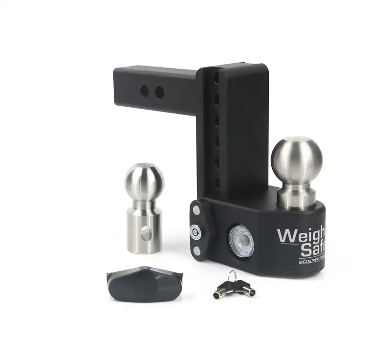 Weigh Safe Sws6-2 Adjustable Steel Trailer Hitch – 6" Drop, 2" Receiver 1