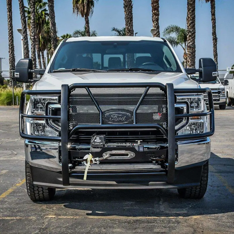 Westin 57-94015 Hdx Black Steel Winch Mount Grille Guard – Heavy-Duty Protection 1