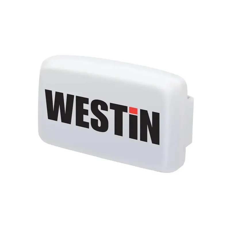 Westin Rectangular Large White Driving Light Cover – Model 09-0405C 1